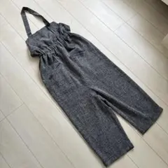【最終価格】グレー系サロペット・オーバーオールFサイズ