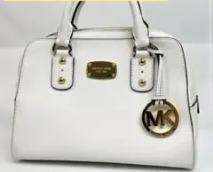 MICHAEL KORS ホワイトショルダーバッグ