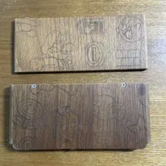 new3ds プレート　マリオ　木製プレート　1904CK