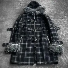 00s Japanese bondage fur coat