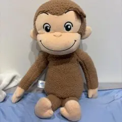 （美品）おさるのジョージ ぬいぐるみ　BIG