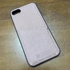 ナノユニバース iPhone ケース SE/8/7 ピンクベージュのサムネイル