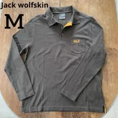jack wolfskin 長袖 ポロシャツ M ブラウン アウトドアウエアのサムネイル