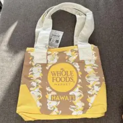 ハワイ　ホールフーズ　エコバッグ新品