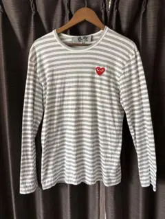 PLAY COMME des GARCONS ボーダー長袖カットソーのサムネイル