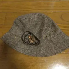 NOJESS コサージュ付 帽子