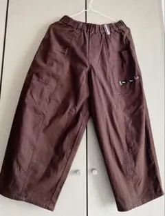 PERSON’S ロゴ刺繍サーカスパンツ