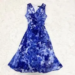 paperagolosahiromi様専用　変形ワンピース　ノースリーブ　総柄