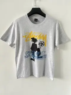 Stussy Tシャツ CAN I KICK IT グレー