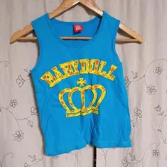 BABYDOLL 王冠プリント タンクトップ 130