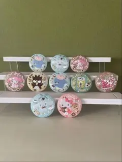 サンリオキャラクターズ 刺繍缶バッジビスケット3 全7種類