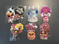 ヒスミニ　ロールシール　ステッカー　アメステ　６柄セット