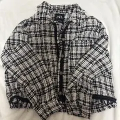 ZARA ツイードジャケット　Mサイズ
