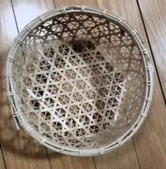 竹細工　バスケット　竹籠　整理かご　小物入　食卓　水切り籠