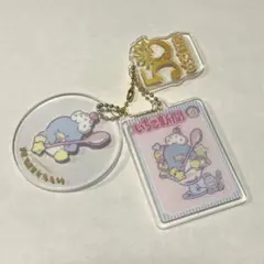 サンリオキャラクターズ　いちご新聞50周年　アクリルチャーム タキシードサム