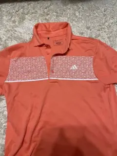 adidas オレンジ ゴルフウェア　Mサイズ　メンズ