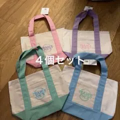 TRADER JOE'S トレダージョーズ　パステルミニトートバッグセット