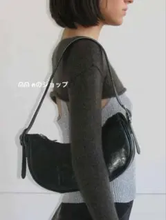 paloma wool ホーボーバッグ ショルダーバッグ ロゴ 2way 黒 | Mercari