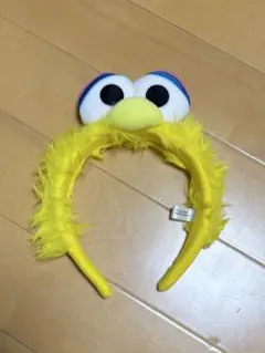 ユニバ セサミストリート ビッグバード カチューシャ 黄色 USJ エルモ