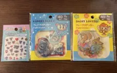 ANGEL BLUE DAISY LOVERS フレークステッカー ネイルシール