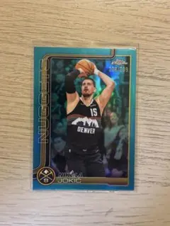 Nikola Jokic Topps Chrome NBAカード 208/299