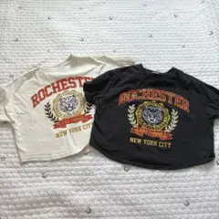 双子　Tシャツ　半袖　100 デビロック