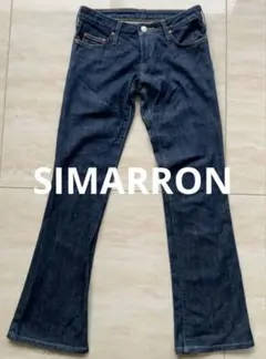 90年代SIMARRONブーツカットデニム インディゴ y2k平成ギャル