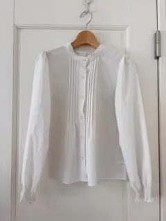 美品★ PROPORTION BODY DRESSING ★ピンタックブラウス