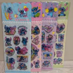 スティッチ ウォーターシール 4枚セット