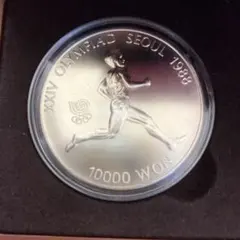 北朝鮮500won 記念銀貨 プルーフ オリンピック1994年 古銭 - メルカリ