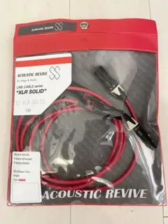 AcousicRevive ラインケーブル XLR-1.0PA 特注品1mペア - メルカリ