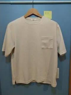 BFF ikka 半袖 ポケットTシャツ アイボリー Lサイズのサムネイル