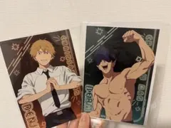 チェンソーマン　アニメイトカフェ　グラッテ　ポスカ　2枚 デンジ　ビーム