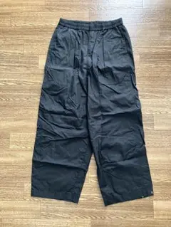 パラシュートクロップドパンツ ブラック 黒 S ユニクロ