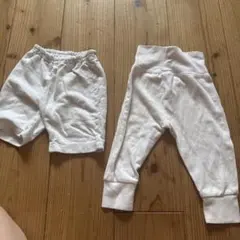 ホワイト パンツ 2点セット　バーバリー