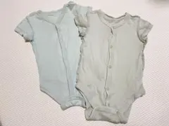 半袖ロンパース 2点セット　半袖肌着　アカチャンホンポ