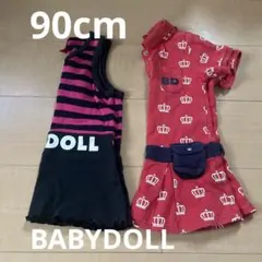 BABYDOLL ワンピース 2点セット