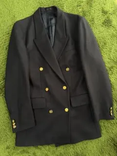 美品ラルフローレン CHAPS ダブルジャケット 濃紺金ボタンM - メルカリ