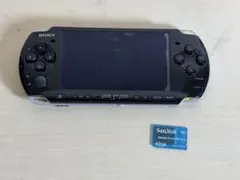 PSP-3000 SONY ブラック メモリー2GB バッテリー欠品