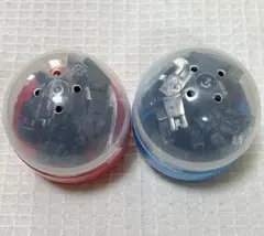 ミニモータートレイン新旧山手線 ストラクチャー 2点セット ガチャ