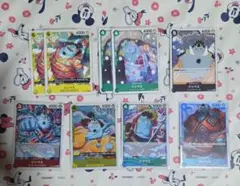 ワンピースカードゲーム ジンベエ 8枚セット