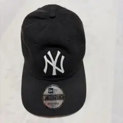 New Era 9TWENTY ブラック キャップ