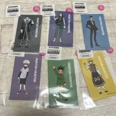 HUNTER×HUNTER ステッカー 6枚セット　サンキューマートまとめ売り