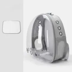 猫キャリーバック リュック ペットキャリーバッグ りゅっく 透明 宇宙船カプセ
