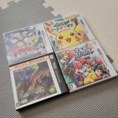 ニンテンドー3DS ソフト 4本セット まとめ売り