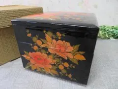 Petrykivka ペトリキフカ 手描き装飾小物入れ ジュエリーボックス
