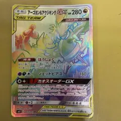 【美品】アーゴヨン&アクジキングGX SR ポケモンカード ポケカ