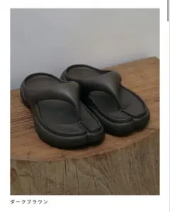 TODAYFUL 別注 paes-04 Flipflop 37 ブラウン - メルカリ