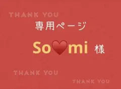 So♥mi様専用ページです。