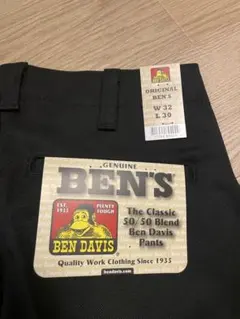 BEN DAVIS フリスコ ワークパンツ ブラック W32 L30 US企画のサムネイル